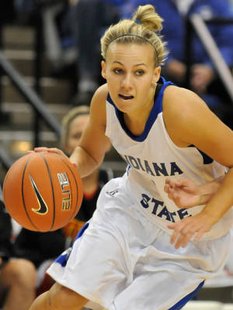 Brittany Schoen, ISU Guard (Courtesy of gosycamores.com) Brittany Schoen, ISU Guard (Courtesy of gosycamores.com)