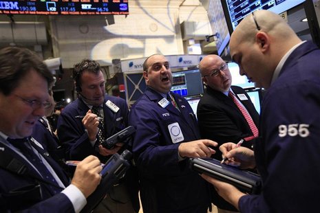 Traders work on the floor of the New York Stock Exchange Traders work on the floor of the New York Stock Exchange