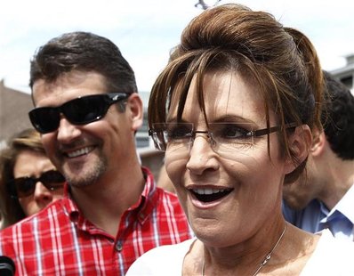 Former Governor of Alaska Sarah Palin and her husband Todd visit the Iowa State Fair in Des Moines Former Governor of Alaska Sarah Palin and her husband Todd visit the Iowa State Fair in Des Moines