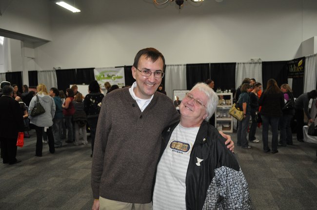 Tony Waitekus and a listener