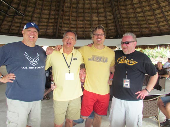 Bear, Brian Hurley, Phil Vassar & Dan Stone..really we are working down here!