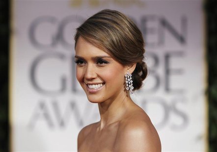 Actress Alba arrives at the 69th annual Golden Globe Awards in Beverly Hills Actress Alba arrives at the 69th annual Golden Globe Awards in Beverly Hills