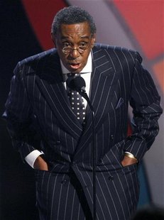 Television host Don Cornelius speaks at the BET Awards '09 in Los Angeles
