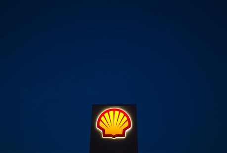 A Shell oil and gas sign is pictured near Nowshera A Shell oil and gas sign is pictured near Nowshera