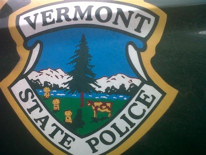 Handout photo of the Vermont State Police emblem Handout photo of the Vermont State Police emblem