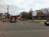 Police and rescue personnel at a residence on Erie Street in De Pere on Friday Feb. 3, 2012. (photo taken by reporter Terry Lee)