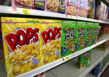 Boxes of Kellogg's cereal REUTERS/Rick Wilking Boxes of Kellogg's cereal REUTERS/Rick Wilking