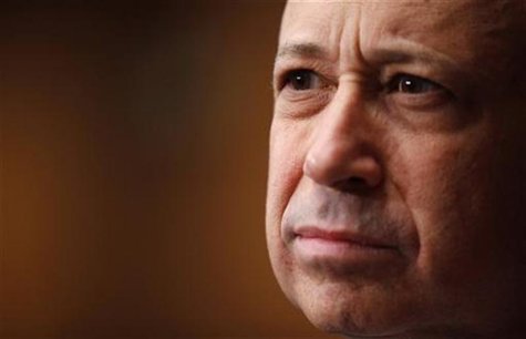 Blankfein listens during testimony on Capitol Hill in Washington Blankfein listens during testimony on Capitol Hill in Washington