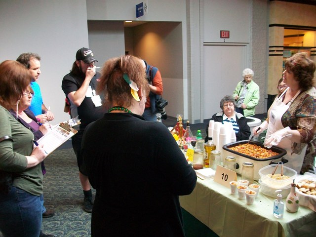 The judging continues.