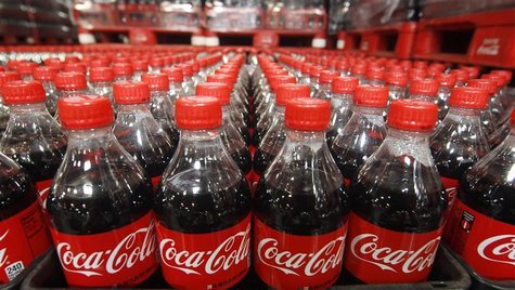 Bottles of Coca-Cola are seen in a warehouse at the Swire Coca-Cola facility in Draper Bottles of Coca-Cola are seen in a warehouse at the Swire Coca-Cola facility in Draper