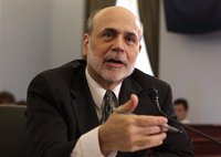 U.S. Federal Reserve Chairman Bernanke testifies before the House Budget committee hearing on the state of the Economy on Capitol Hill in Wa