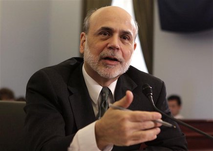 U.S. Federal Reserve Chairman Bernanke testifies before the House Budget committee hearing on the state of the Economy on Capitol Hill in Wa
