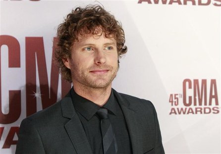 Singer Dierks Bentley arrives at the 45th Country Music Association Awards in Nashville Singer Dierks Bentley arrives at the 45th Country Music Association Awards in Nashville