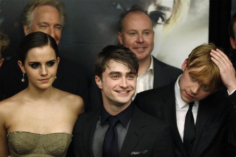 Cast members Grint, Radcliffe and Watson arrive for premiere of the film "Harry Potter and the Deathly Hallows: Part 2" in New York Cast members Grint, Radcliffe and Watson arrive for premiere of the film "Harry Potter and the Deathly Hallows: Part 2" in New York
