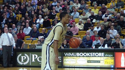 Broncos fall 69-66 to Akron as Mike Douglas becomes the all-time leader in assists in Western Michigan University history.