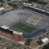 Michigan Stadium, home of the University of Michigan Wolverines football team and nicknamed "The Big House," is photographed in Ann Arbor, M Michigan Stadium, home of the University of Michigan Wolverines football team and nicknamed "The Big House," is photographed in Ann Arbor, M