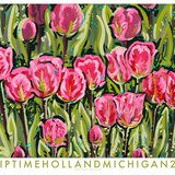 "Beautiful Dream" - the 2012 Tulip Time Festival official poster by Brittany Strabbing (image courtesy Tulip Time Festival)