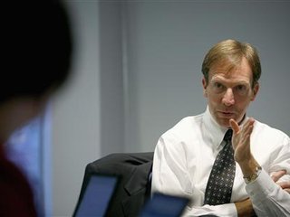Former Stryker CEO Stephen MacMillan is shown in a stock image from Reutuers.  MacMillan resigned suddenly Wednesday February 8th, 2012.