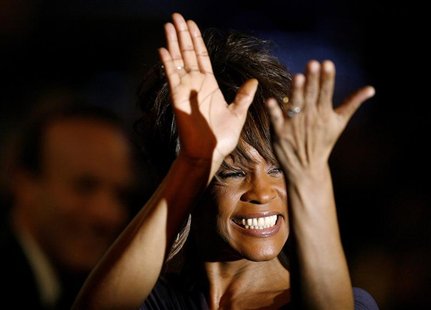 File photo of Whitney Houston at the Clive Davis pre-Grammy party in Beverly Hills, California File photo of Whitney Houston at the Clive Davis pre-Grammy party in Beverly Hills, California