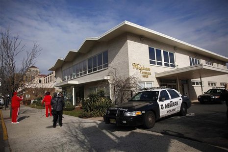 A general view of Whigham Funeral Home is seen at Newark, New Jersey A general view of Whigham Funeral Home is seen at Newark, New Jersey