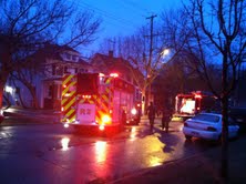 Firefighters on-scene on North 7th Street