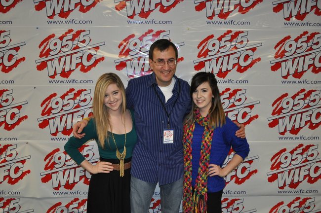 Megan & Liz with Tony Waitekus