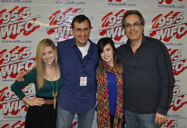 Megan & Liz with Tony Waitekus and rep Bob Hathaway