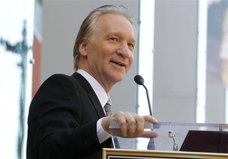 Comedian Bill Maher speaks during ceremonies unveiling his star on the Hollywood Walk of Fame in Hollywood Comedian Bill Maher speaks during ceremonies unveiling his star on the Hollywood Walk of Fame in Hollywood