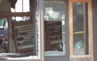A fire burned down the famed Sarkozy Bakery in Downtown Kalamazoo Saturday 8