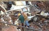 A fire burned down the famed Sarkozy Bakery in Downtown Kalamazoo Saturday 7