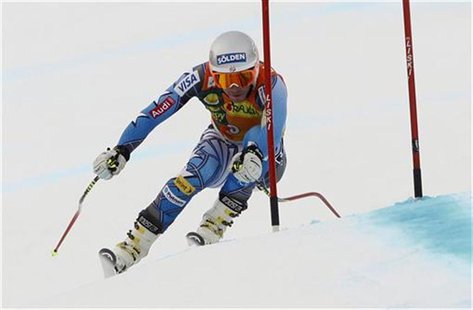 Miller of the U.S. speeds down in the downhill part of men's Alpine Skiing World Cup Super Combined event in Rosa Khutor near Sochi Miller of the U.S. speeds down in the downhill part of men's Alpine Skiing World Cup Super Combined event in Rosa Khutor near Sochi