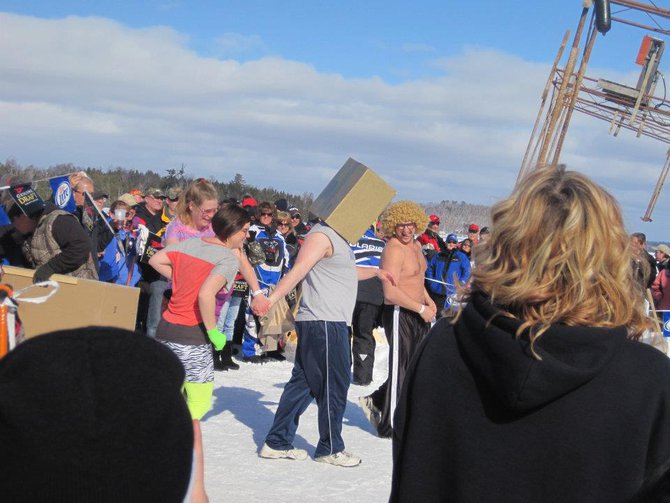 The Iceholes approach the Ice Hole
