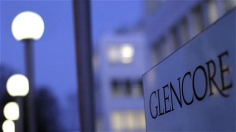 Swiss commodities trader Glencore's logo is seen in front of its headquarters in Baar Swiss commodities trader Glencore's logo is seen in front of its headquarters in Baar