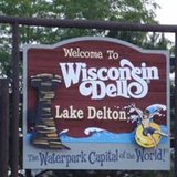 Wisconsin Dells welcome sign
