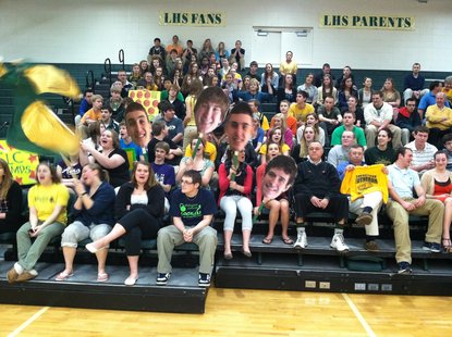 Pep Rally at Lutheran High School on Wednesday Pep Rally at Lutheran High School on Wednesday