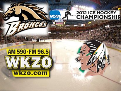 Western Michigan and North Dakota face off Saturday in the West Regional of the NCAA tournament Western Michigan and North Dakota face off Saturday in the West Regional of the NCAA tournament