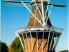The historic DeZwaan windmill at Windmill Island Gardens in Holland.