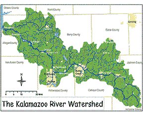 The Kalamazoo RIver The Kalamazoo RIver