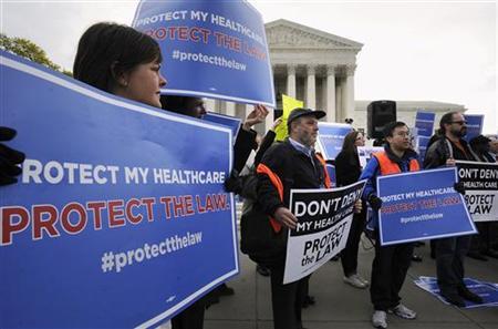 Obama-care protesters in Washington D.C.
REUTERS Obama-care protesters in Washington D.C.
REUTERS