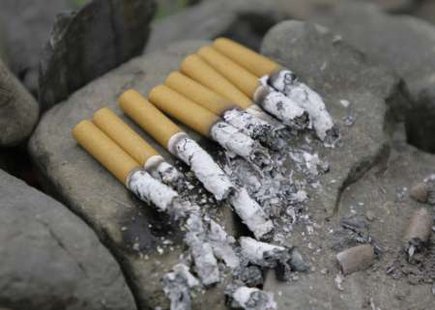 Cigarettes burn Cigarettes burn