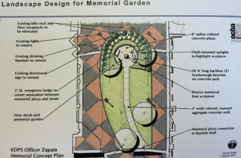 Kalamazoo Public Safety Officer Eric Zapata memorial plans Kalamazoo Public Safety Officer Eric Zapata memorial plans