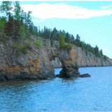 Lake Superior shoreline Lake Superior shoreline