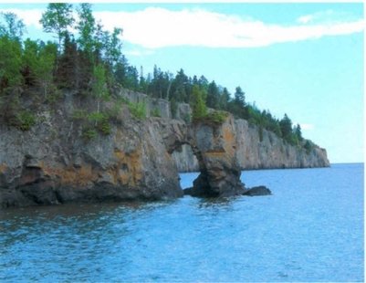 Lake Superior shoreline Lake Superior shoreline