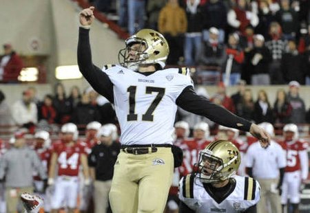 Former WMU Kicker John Potter was selected by the Buffalo Bills with the 44th pick in the 7th round. Former WMU Kicker John Potter was selected by the Buffalo Bills with the 44th pick in the 7th round.
