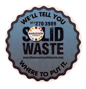 The new logo for the Marathon County Solid Waste Department The new logo for the Marathon County Solid Waste Department