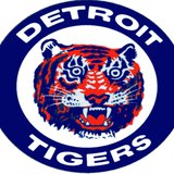 Detroit Tigers logo vintage.
Detroit Tigers logo vintage.