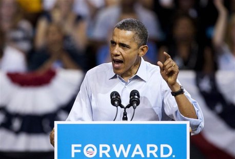 U.S. President Barack Obama speaks during a campaign event at Virginia Commonwealth University in Richmond, Virginia on May 5, 2012. REUTERS U.S. President Barack Obama speaks during a campaign event at Virginia Commonwealth University in Richmond, Virginia on May 5, 2012. REUTERS