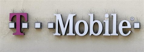 A T-Mobile logo is seen atop a store in Beverly Hills, California August 31, 2011. REUTERS/Danny Moloshok A T-Mobile logo is seen atop a store in Beverly Hills, California August 31, 2011. REUTERS/Danny Moloshok