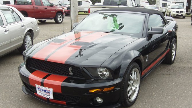 I tried to trade the WDEZ-mobile for the Shelby Mustang. Alas, I was denied. ~TS