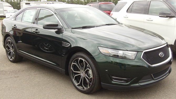 This is one of the coolest looking Ford Tauruses I've ever seen. ~TS